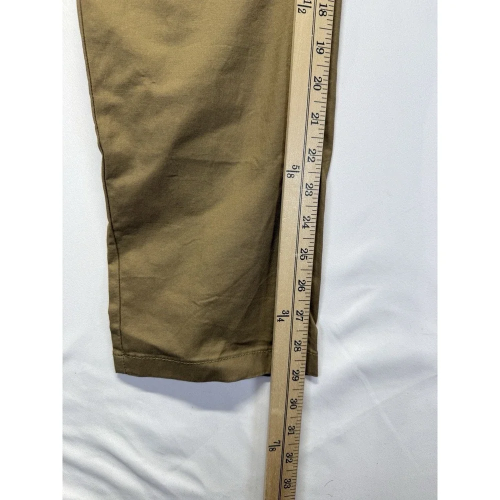 Old Navy Ultimate Tech Slim Pants Men 32x29 Khaki Quick Dry Stretch Chino Casual
